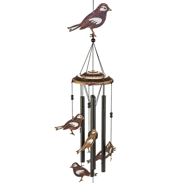 VP Home Soothing Songbirds Outdoor Garden Decor Wind Chime